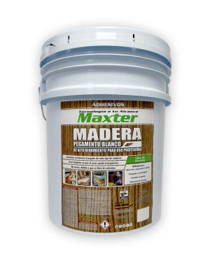 Maxter Madera Blanco Pegamento de Carpintería 20Kgs