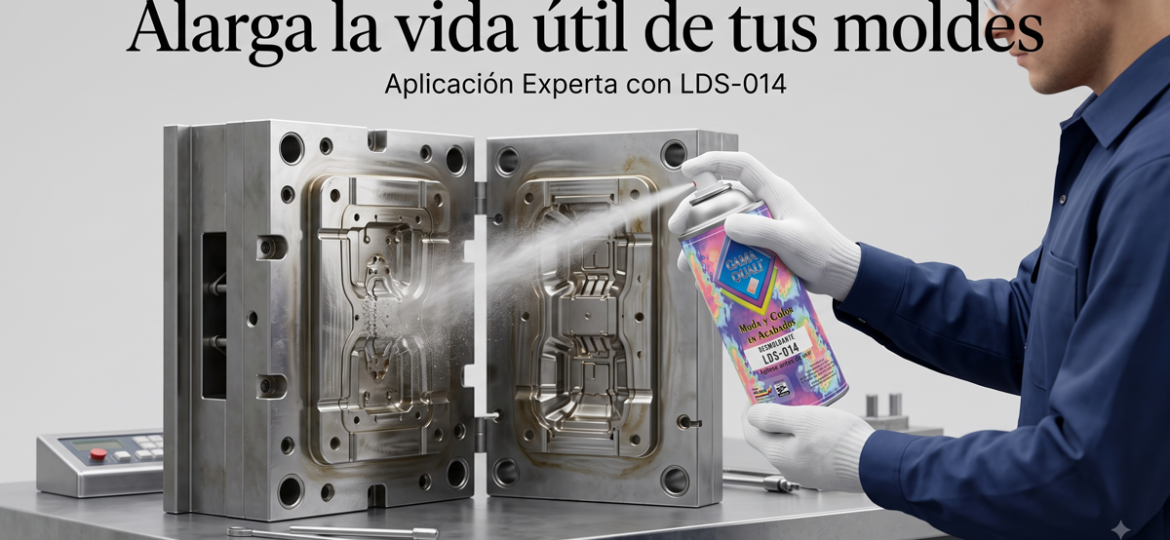 Alarga la vida útil de tus moldes: El papel estratégico de los desmoldantes en aerosol de alto rendimiento
