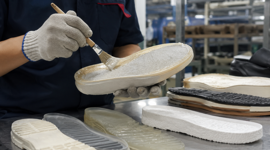 ¿Suelas Despegadas? Por Qué Fallan tus Adhesivos y Cómo el Químico Preparador Correcto Salva tu Producción