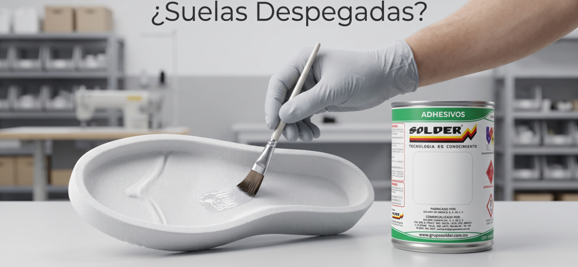 ¿Suelas Despegadas? Por Qué Fallan tus Adhesivos y Cómo el Químico Preparador Correcto Salva tu Producción